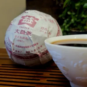 Чай Шу пуер 100г 2010р партія 001 ТуоЧа з Менхай від Да І №3