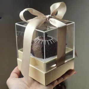 Подарунковий мандариновий чайник Шу пуеру Да Хун Ган у футлярі №1