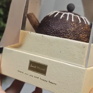 Подарунковий мандариновий чайник Шу пуеру Да Хун Ган у футлярі №3