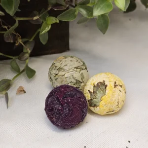 Чай 7г квіткова перлина дракона ручної роботи, скляна колба №3