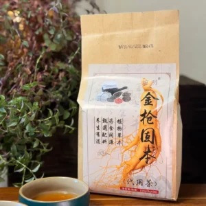 Китайський оздоровлюючий чай золотий корінь Женьшень – зміцнення імунітету та підтримка фізичного тонусу, в пакетиках 150г, 30 пакетиків по 5г №1