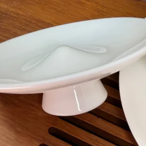 Гайвань порцелянова 150мл з левітуючею кришкою, біла Sancai у подарунковій коробці №4