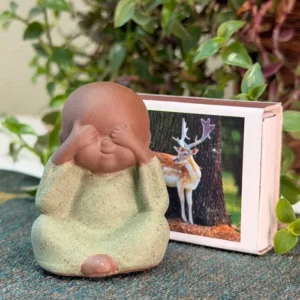 Чайна фігурка монах страж світла, з ісинської глини №5