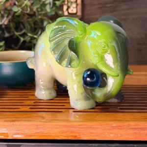 Чайна фігурка Ча Шень нефритовий слон 2, що міняє колір №7