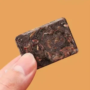 Чай Шу Пуер 30г 2025року від Jingfu Shan у залізному футлярі №4