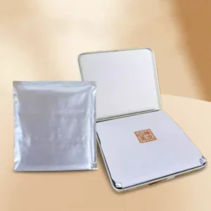 Чай Білий 30г 2018року Шоу мей з цедрою мандарина, у залізному футлярі №4