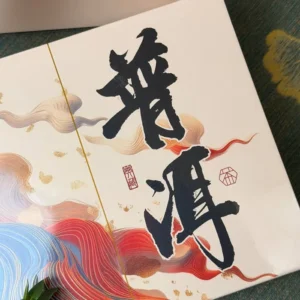 Подарунковий набір чаю Шу пуеру 50г 2025р Тисяча миль річок та гір, в пакетиках №1