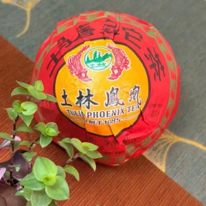 Чай Шу пуер 250г 2024року вогняний гриб Тулін Фенікс №3