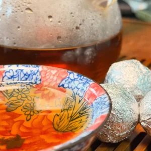 Габа GABA чай з листям шовковиці та м'ятою, ваговий 500г №4