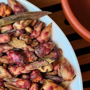 Білий чай фіолетовий Я Бао – пурпурові бруньки пуерного дерева, ваговий 1кг №4