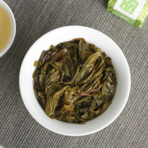 Чай Шен пуер 20г зі старого дерева Сяо То в зеленій фользі, ваговий 1кг №3