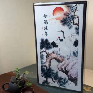 Подарунковий чайний набір Да Хун Пао 192г 2025р легенда про двох журавлів №1