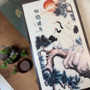 Подарунковий чайний набір Да Хун Пао 192г 2025р легенда про двох журавлів №2