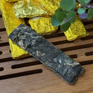 Чай Шен пуер 8г 2024р Золотий зливок з гори Буланг, поштучно №1