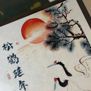 Подарунковий чайний набір Да Хун Пао 192г 2025р легенда про двох журавлів №3