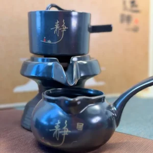 Набір для чайної церемонії шивалінгам Нічна медитація, 6 піал №3