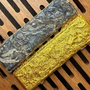 Чай Шен пуер 8г 2024р Золотий зливок з гори Буланг, поштучно №3